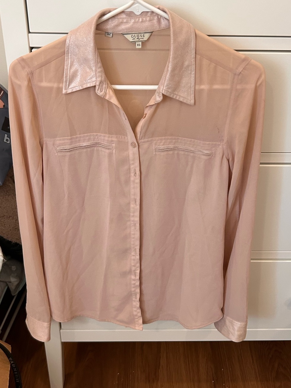 Guess Button Up
